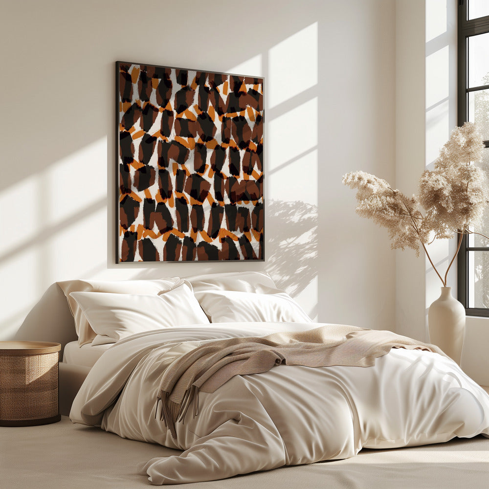 Autumn Brush Strokes | Poster