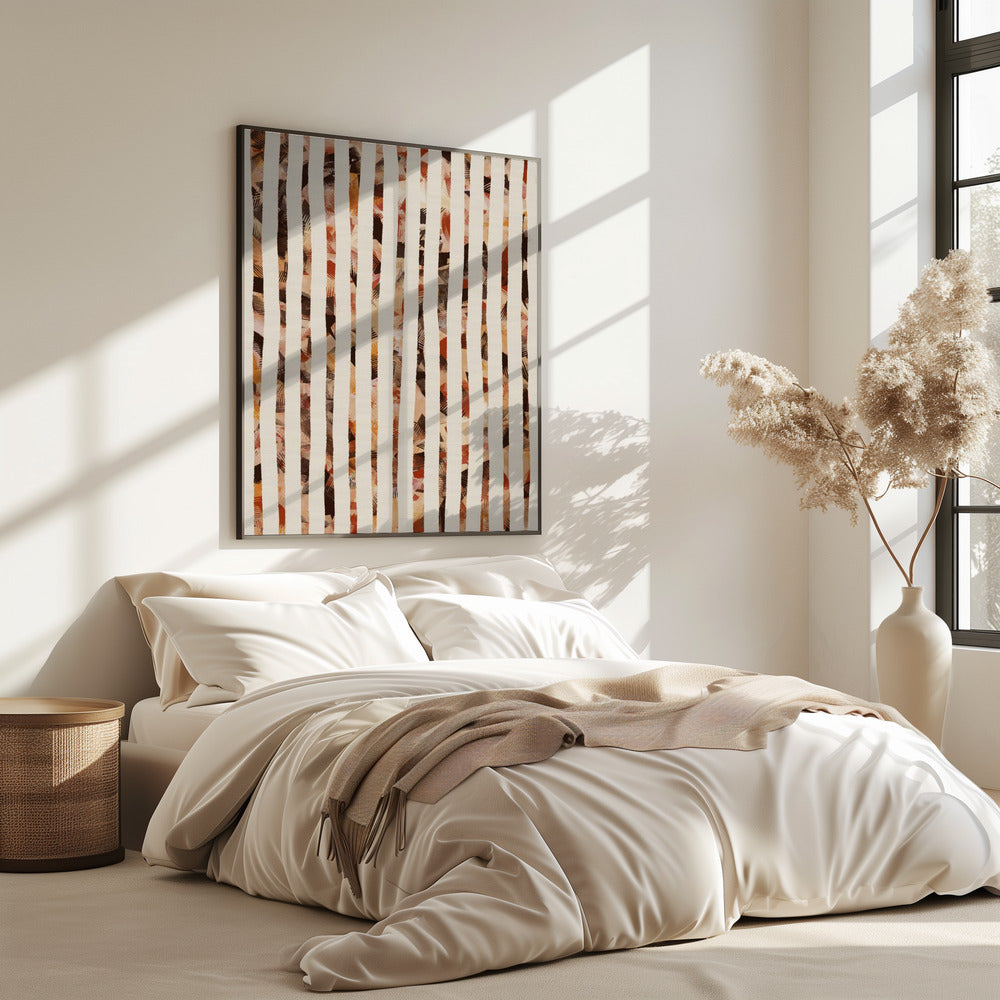 Striped Serenity | Poster