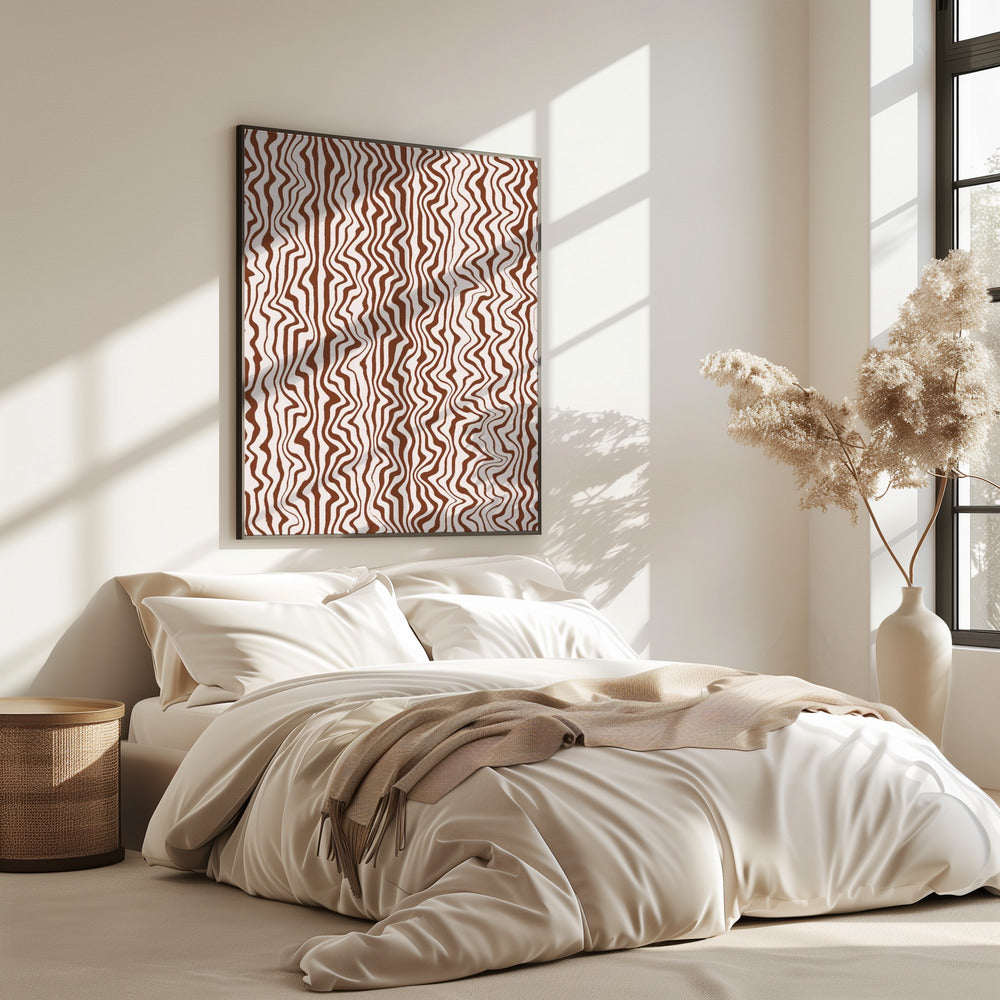 Zebra Waves | Poster