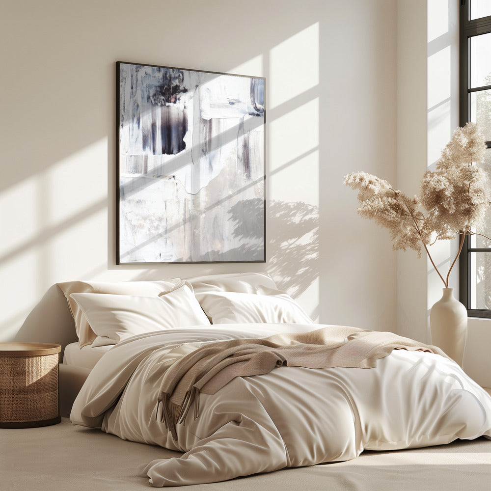 Bold Brushstrokes and Layered Textures | Poster