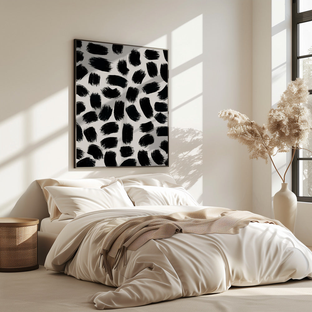 Monochrome Strokes | Poster