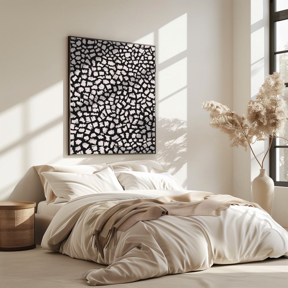 Monochrome Whirls | Poster