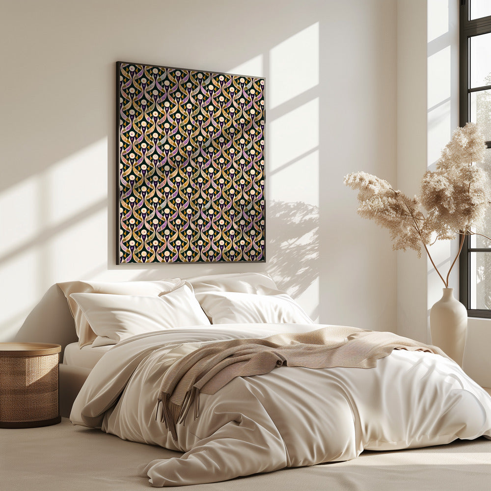 Curved Rhythm Elegance | Poster