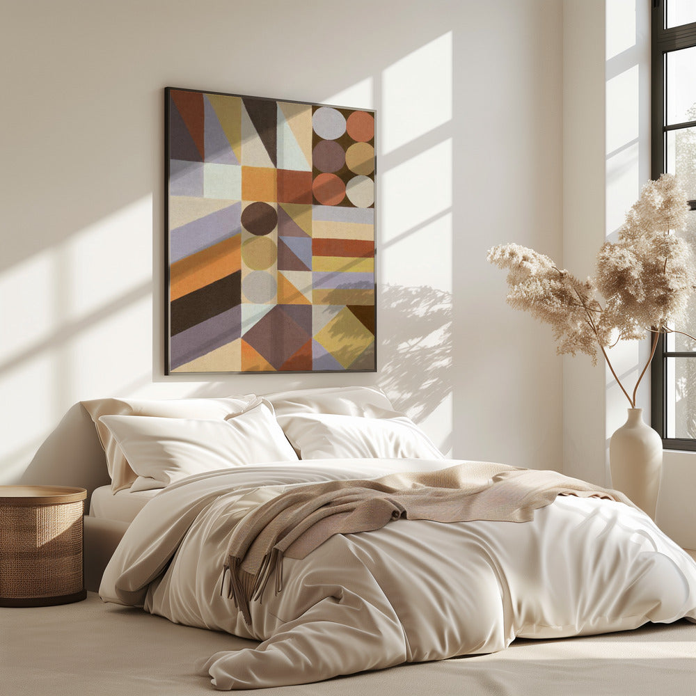 Geometric Shapes & Colors #1 | Poster