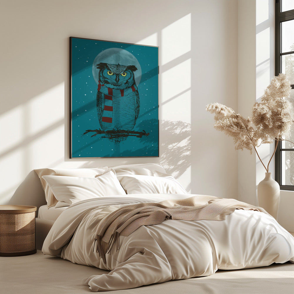 Winter owl | Poster