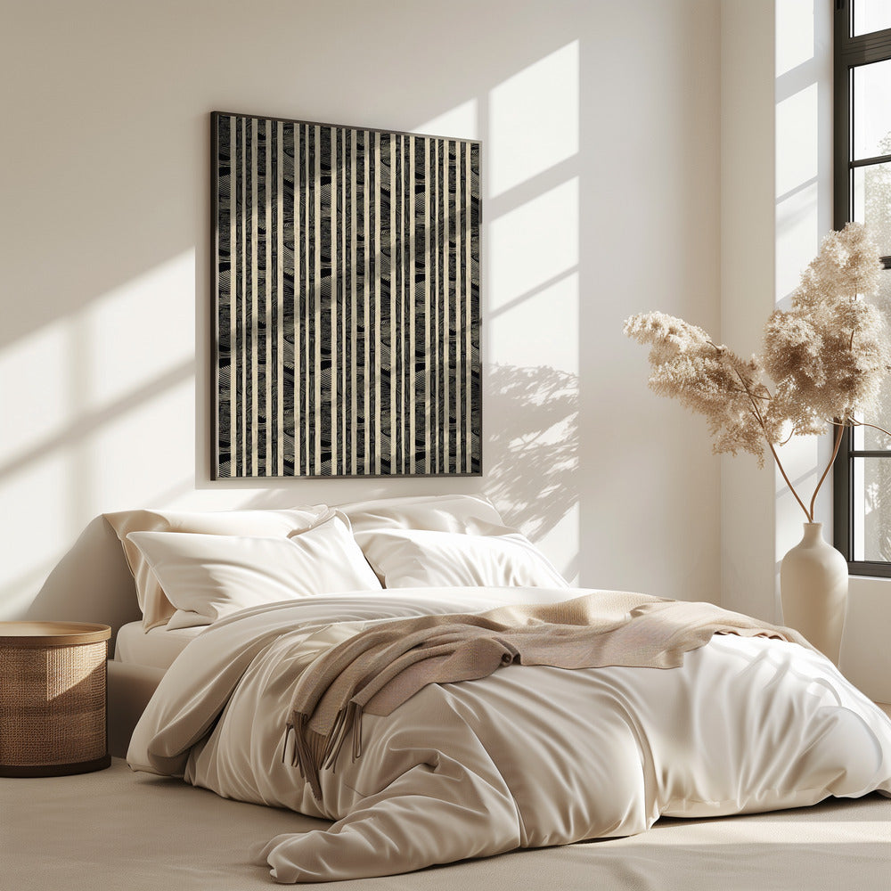 Stripes of Serenity | Poster