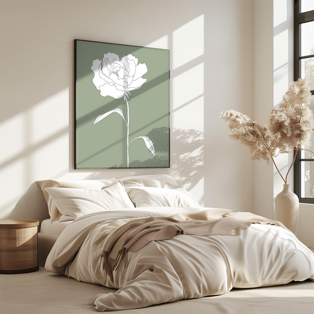 Rose in Green | Poster