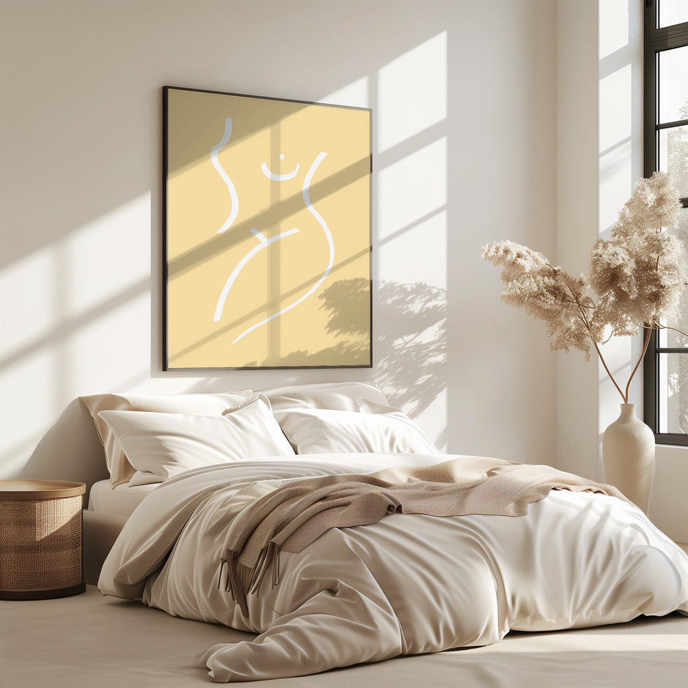 Nude Yellow | Poster