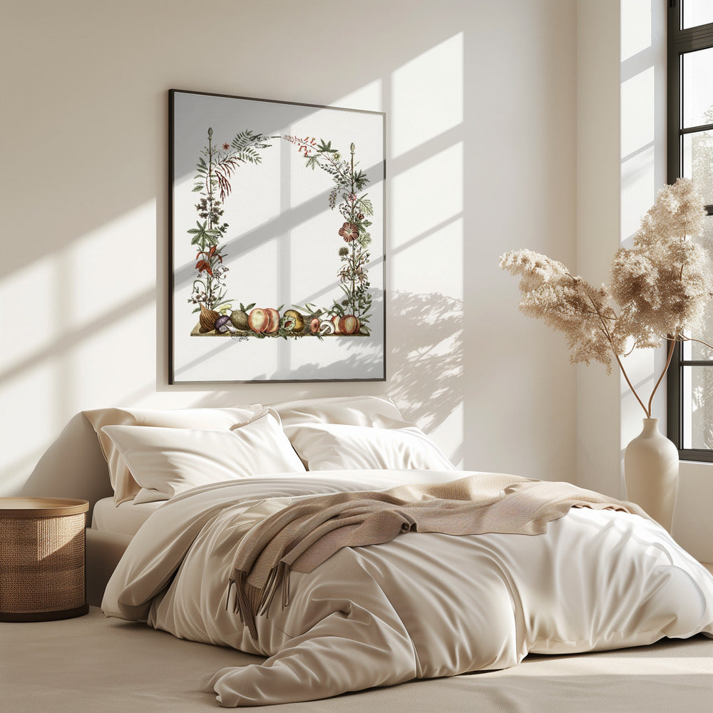Hand Drawn Botanical Frame | Poster