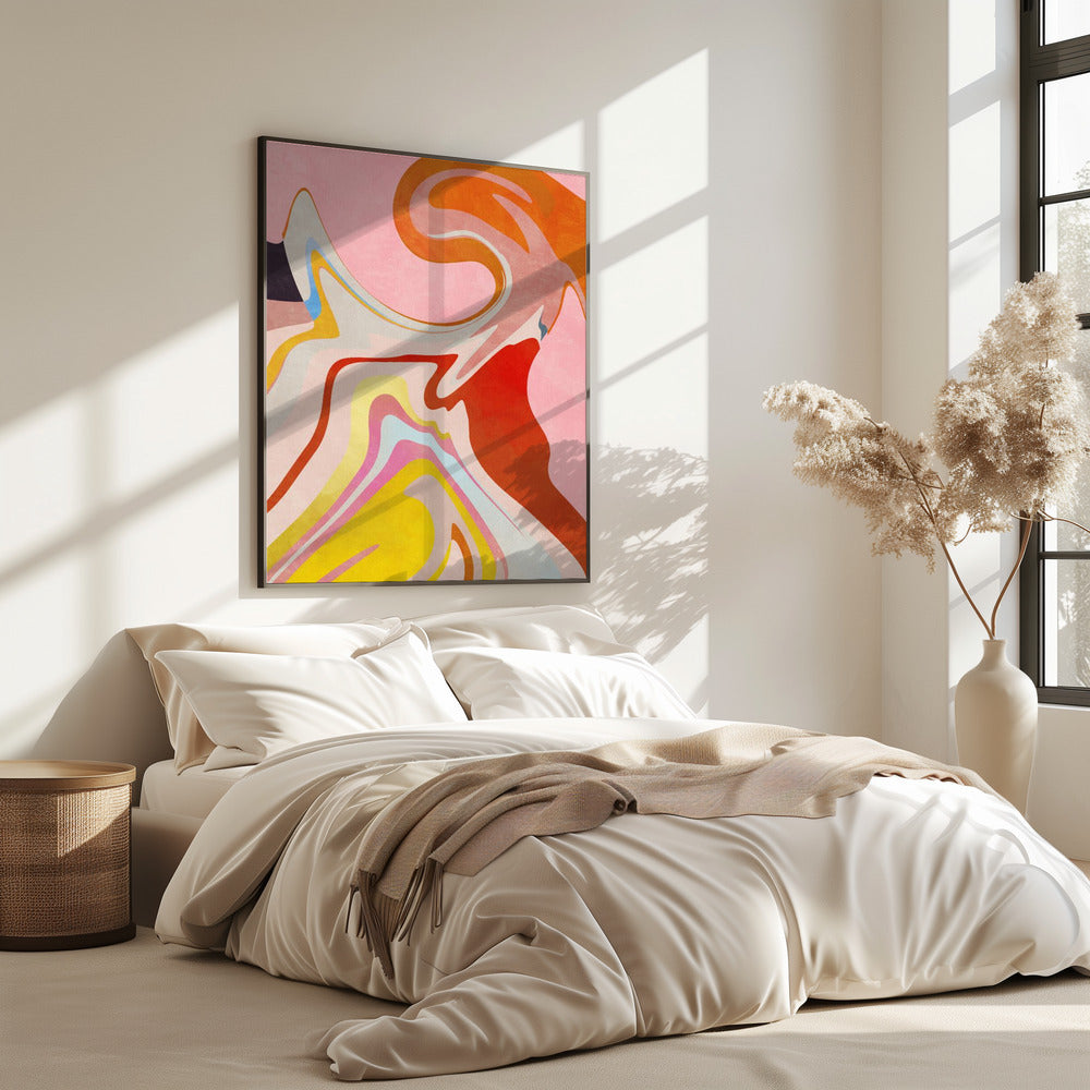 Organic Bauhaus Waved2 | Poster
