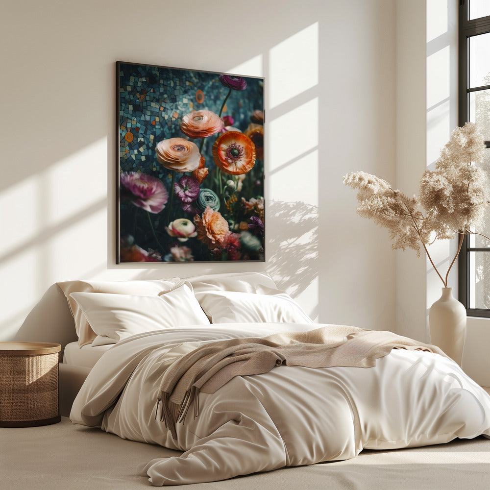 Mosaic Blooming | Poster