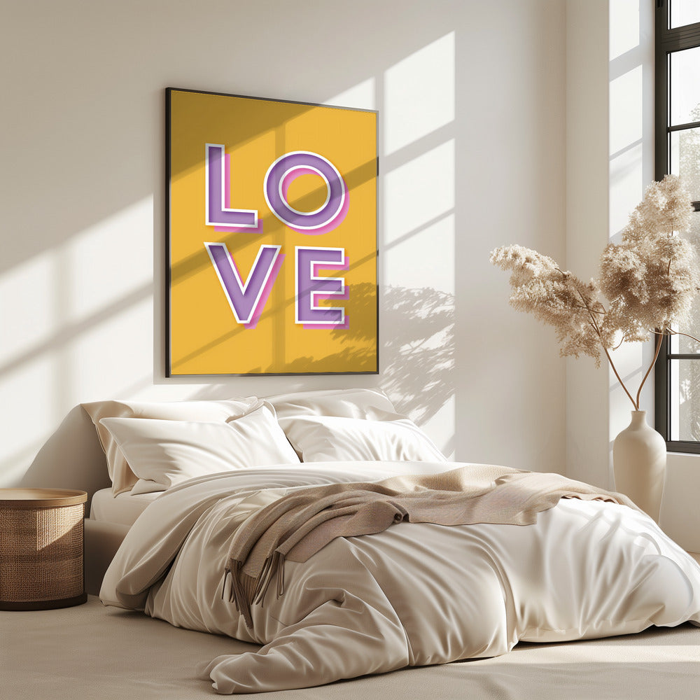 Bold Love Typography | Poster