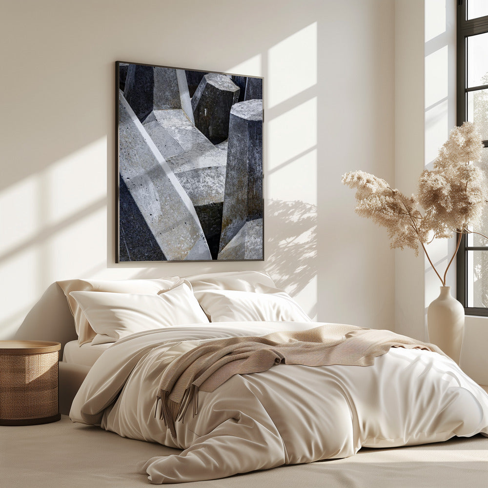 Concrete Forms Maze | Poster