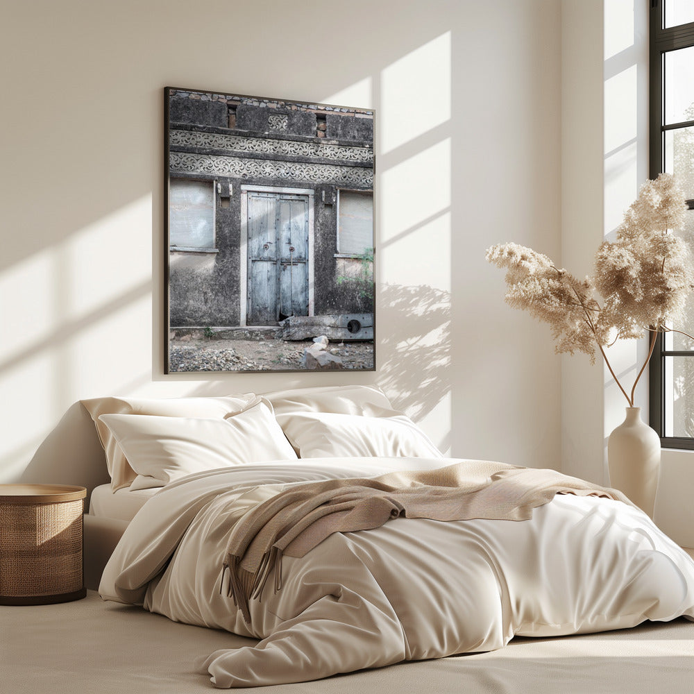Faded Elegance Door | Poster