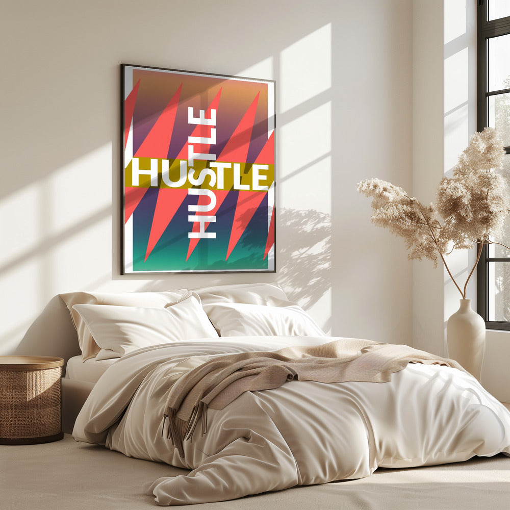 Colorful Hustle Vibes | Poster
