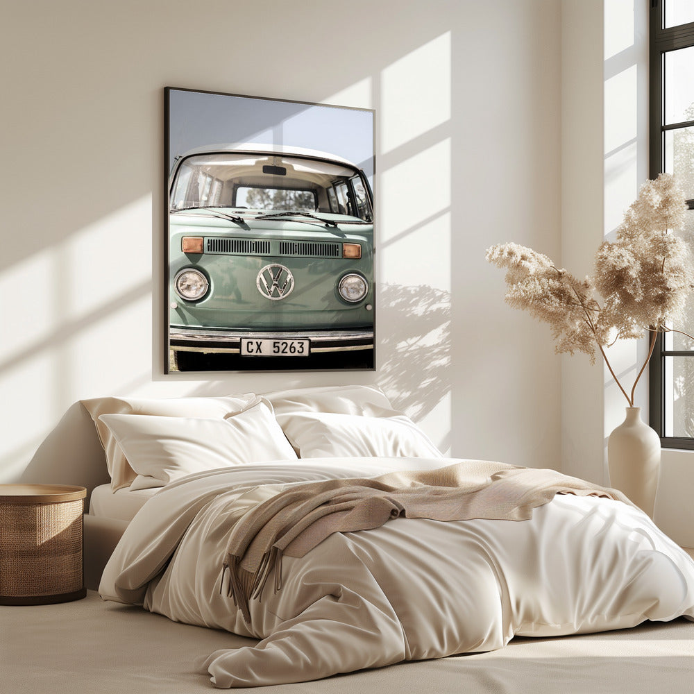 Classic Design In Soft Green Tones Cars | Poster
