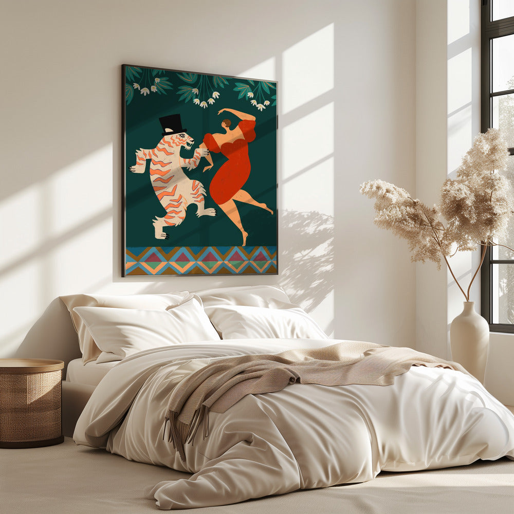 A Date With a Wild Cat | Poster