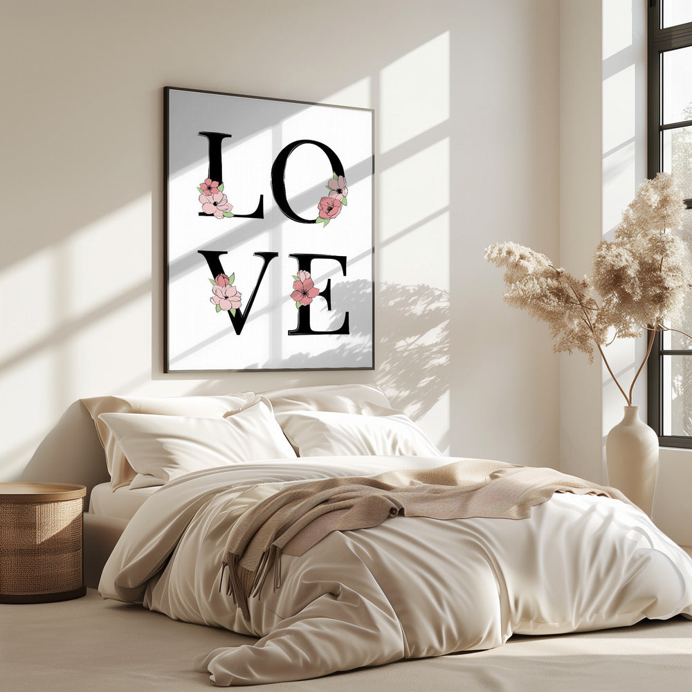 Floral Love Bloom | Poster