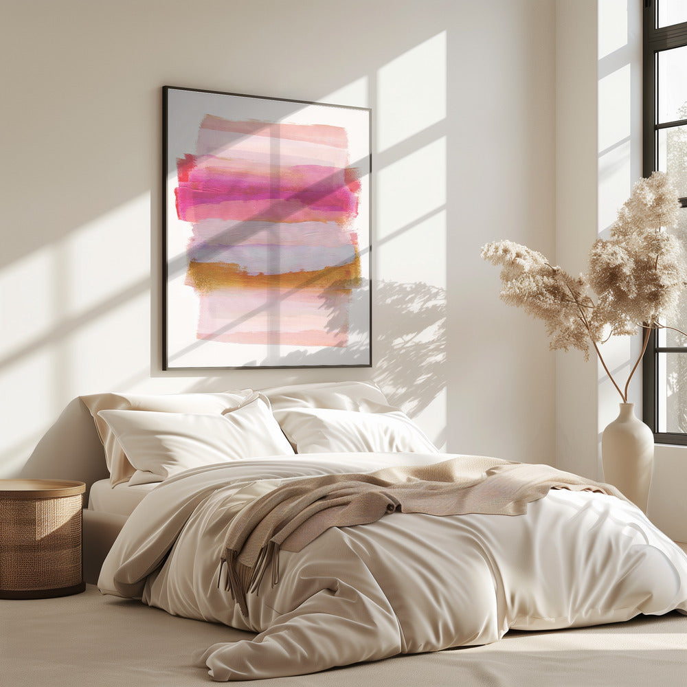 Abstract Brush Strokes 45 A1 | Poster