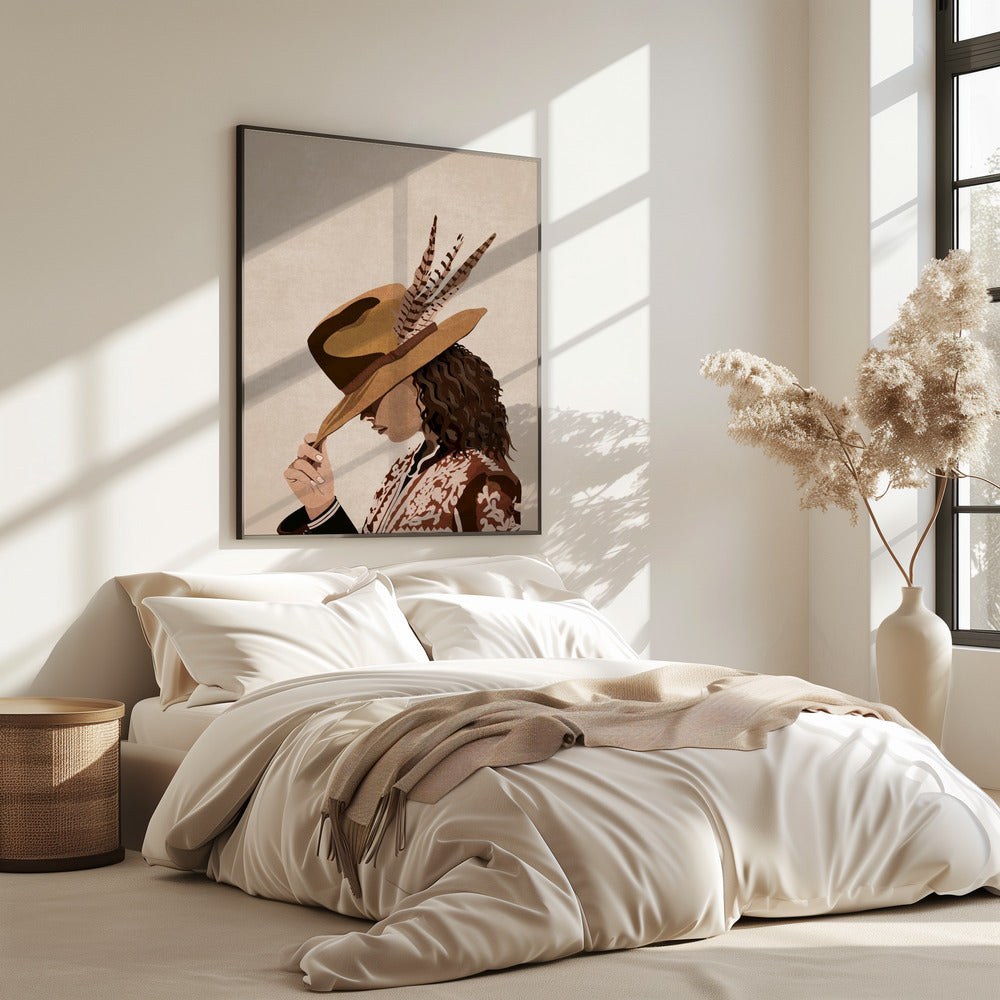 Feathered Elegance | Poster