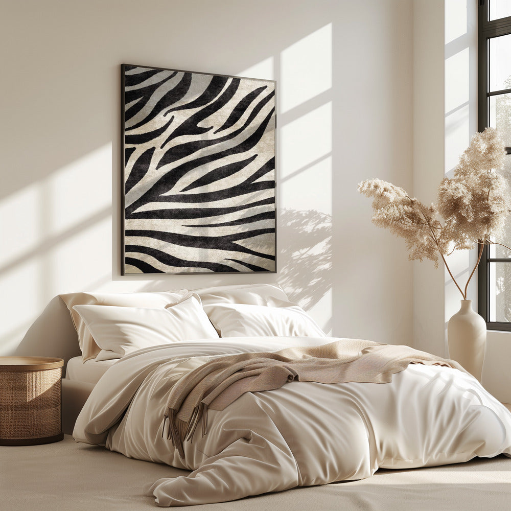 Zebra Stripes Dance | Poster