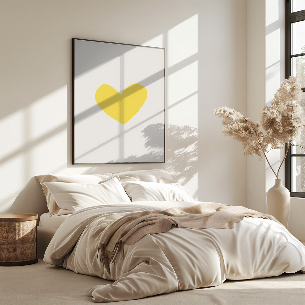 Heart Yellow | Poster
