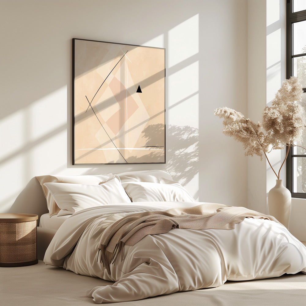 Geometric Shapes And Intersecting Lines | Poster