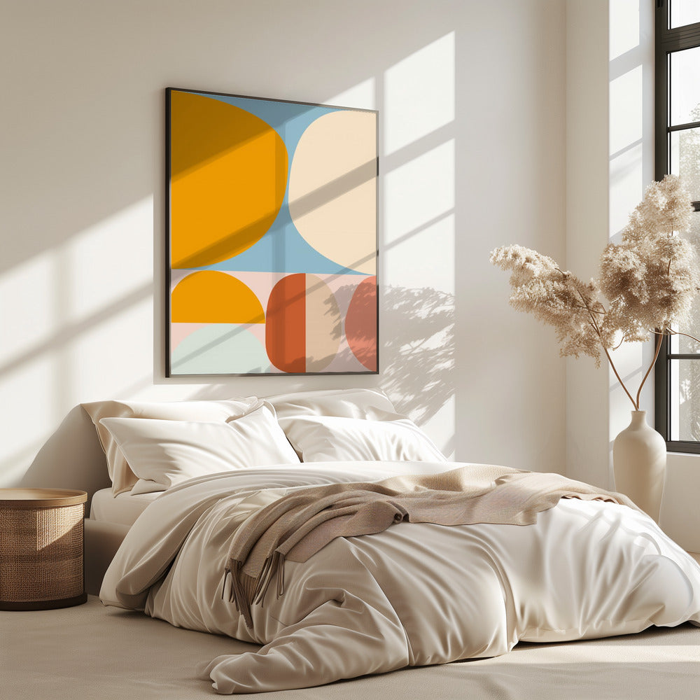 Mid Century Pastel 15 | Poster
