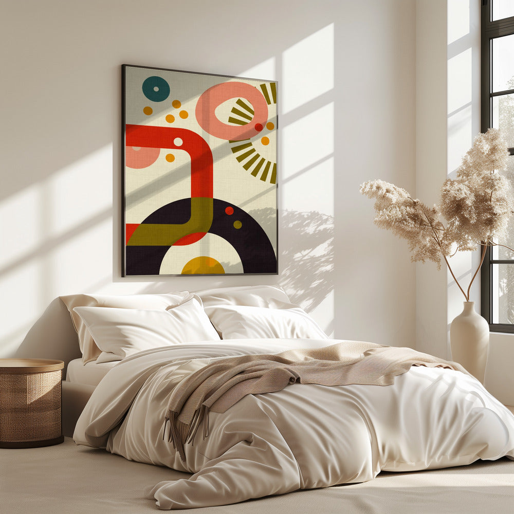 Mid Century Cirque 3 | Poster