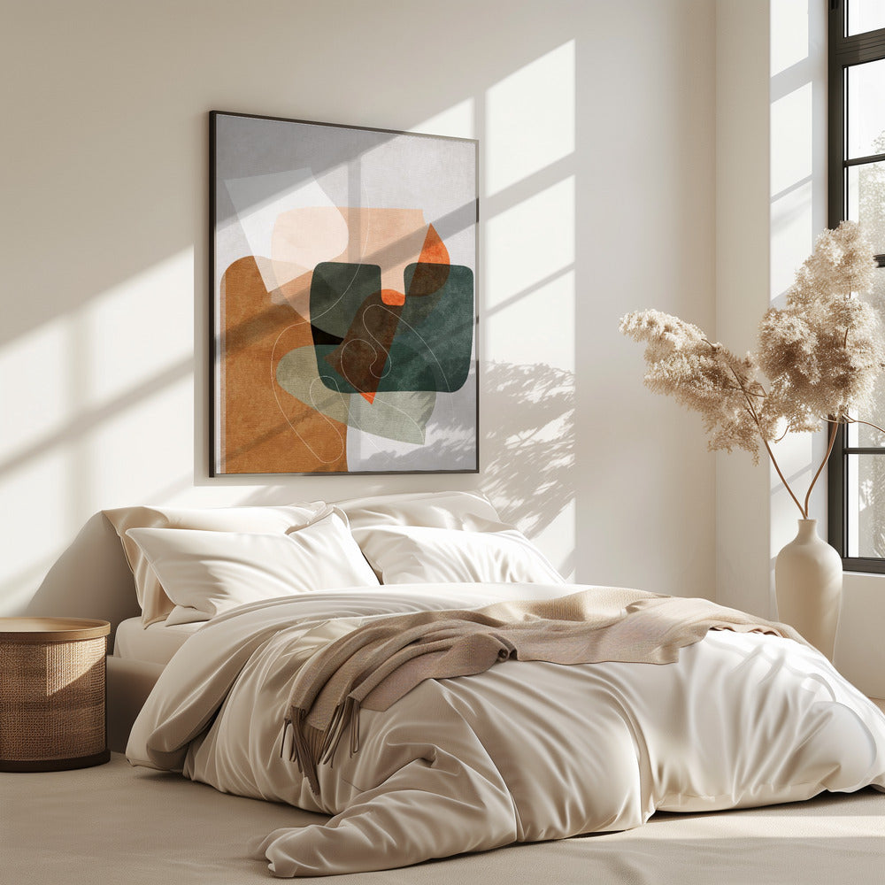 Nature Friendly Terracotta 4 Aquarell Kopie | Poster