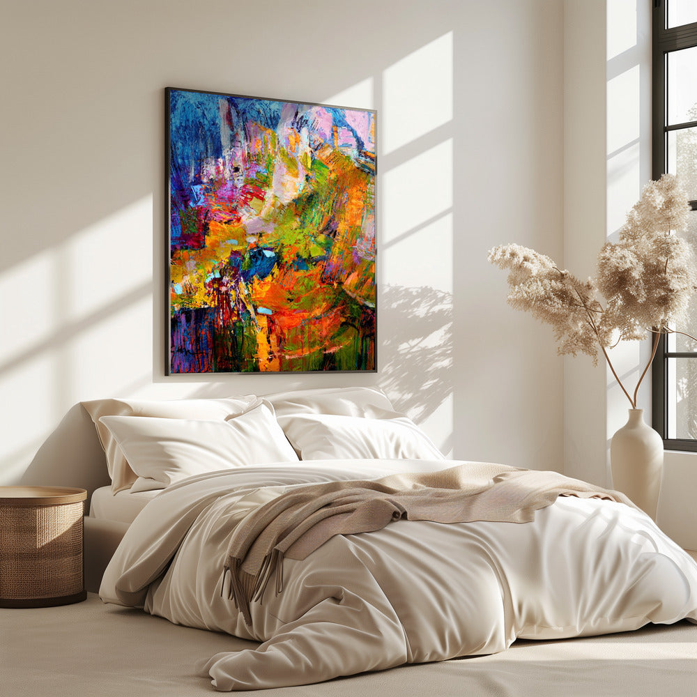 Vivid Petal Whispers | Poster