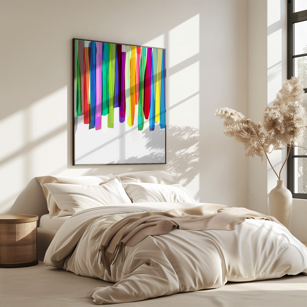 Colorful Stripes 2 | Poster