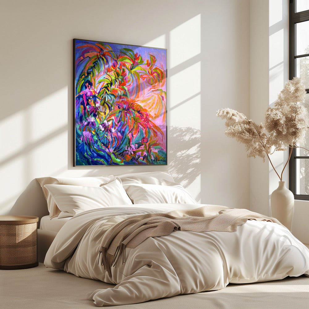 Radiant Floral Ballet | Poster