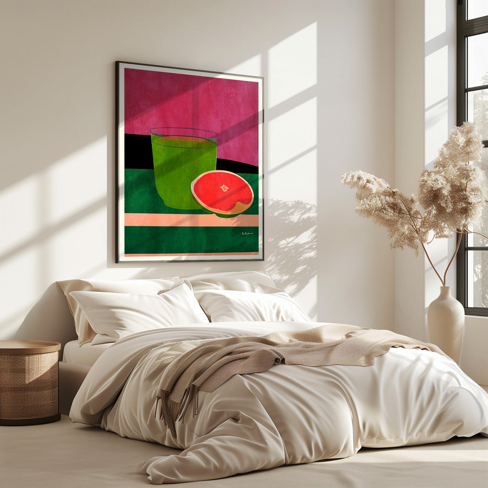 Pink, Little Grapefruit | Poster