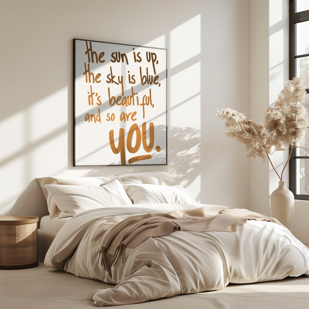You Are Beautiful (vers.1) | Poster
