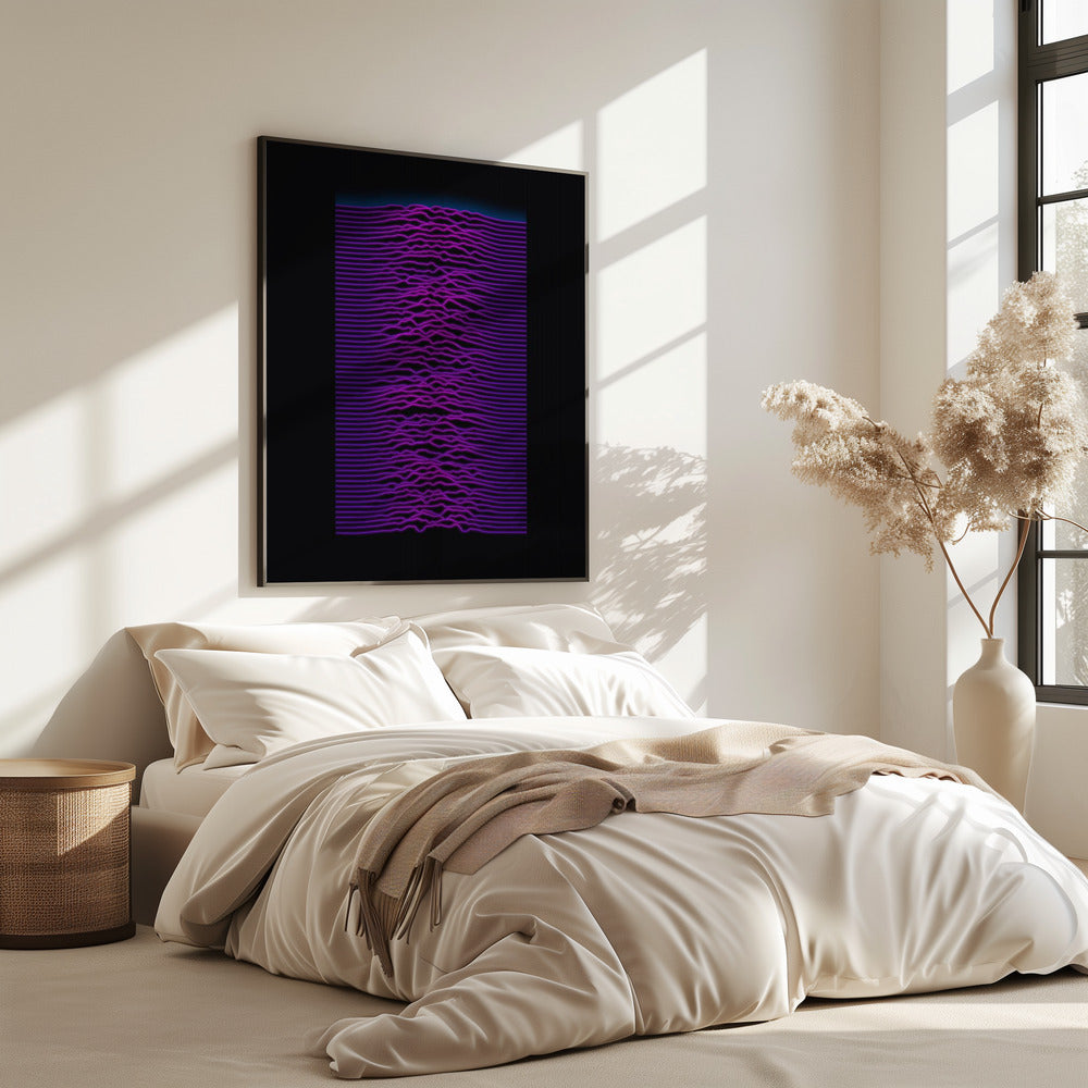 220116 Neon Waveform | Poster