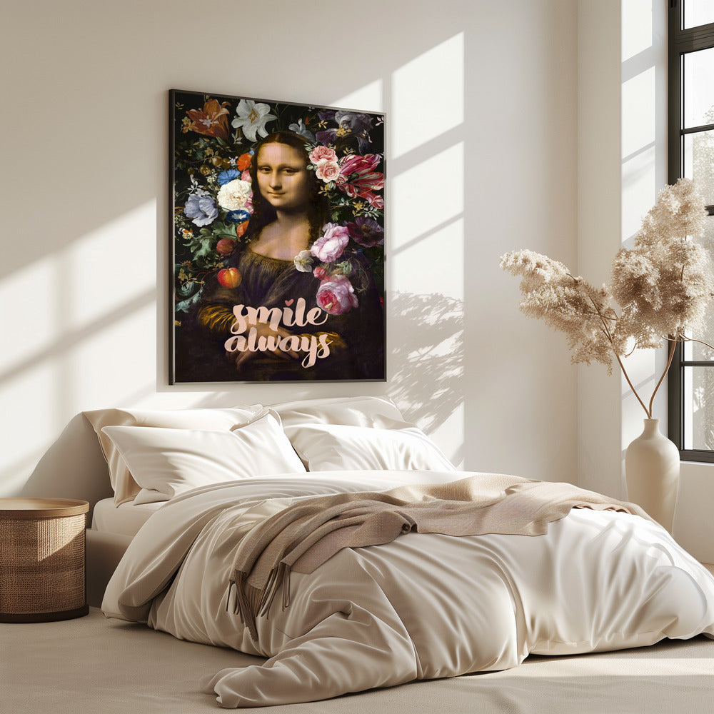 Smile Always, Mona Lisa | Poster