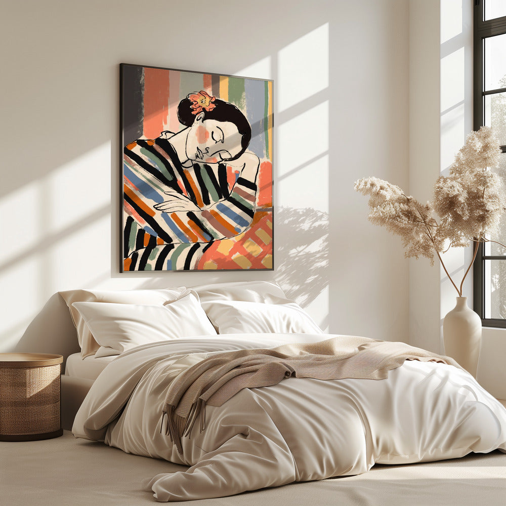 Striped Serenity | Poster