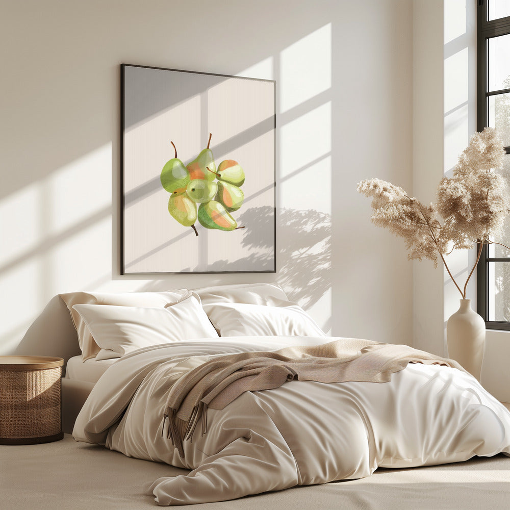 Seven pears | Poster