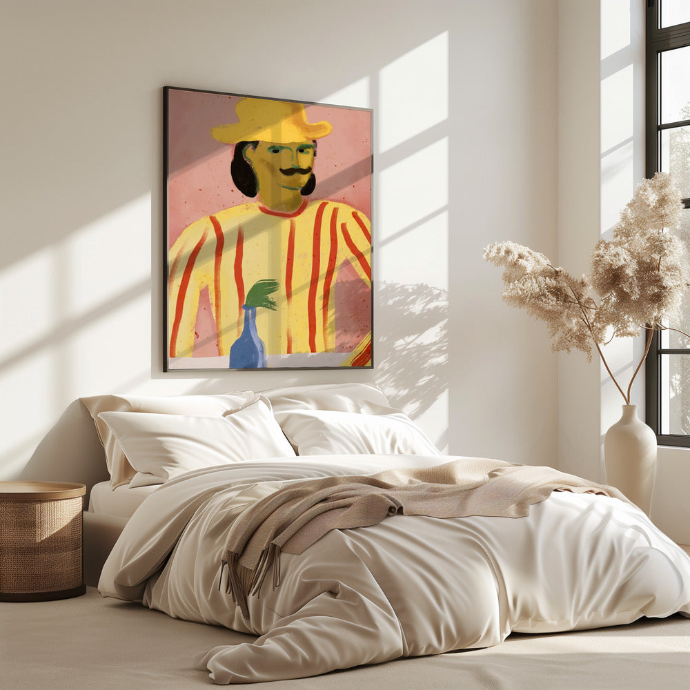 Striped Reflection | Poster