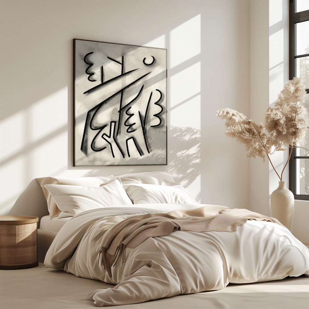Bold Black Lines | Poster