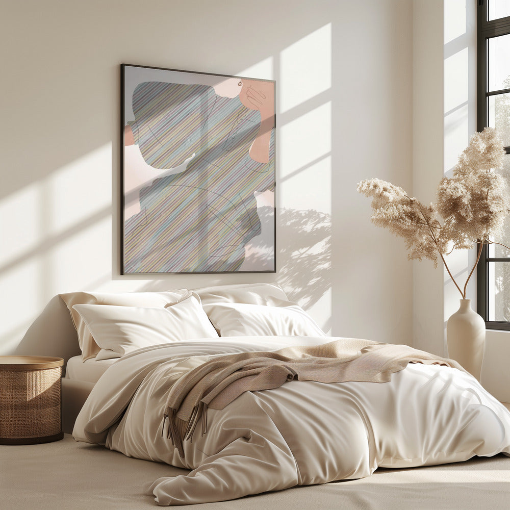 Striped Elegance | Poster