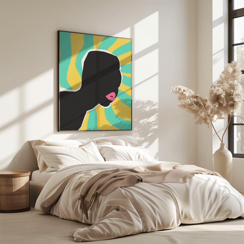 Anonymous Portrait In Summer | Poster