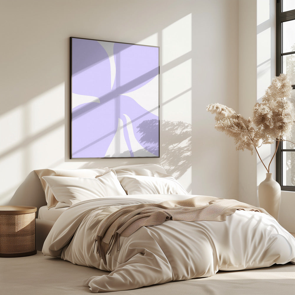 Lavender Bloom Twist | Poster