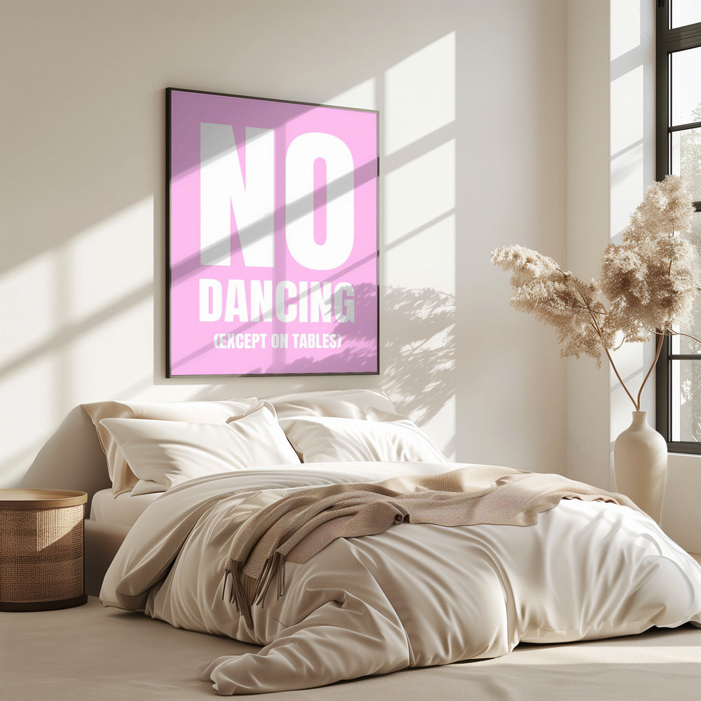 Only Dance on Tables | Poster