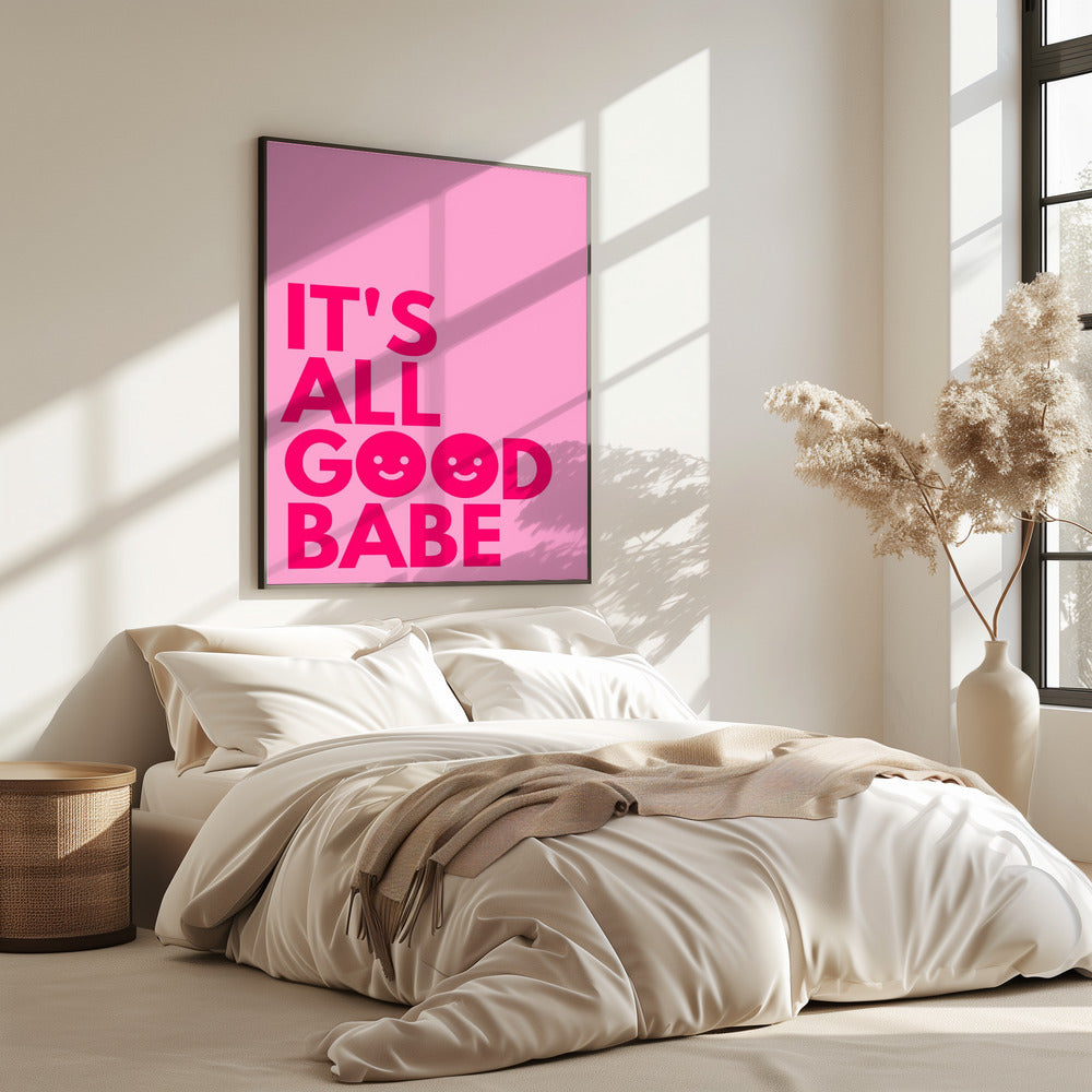 Pink Cheer Vibes | Poster