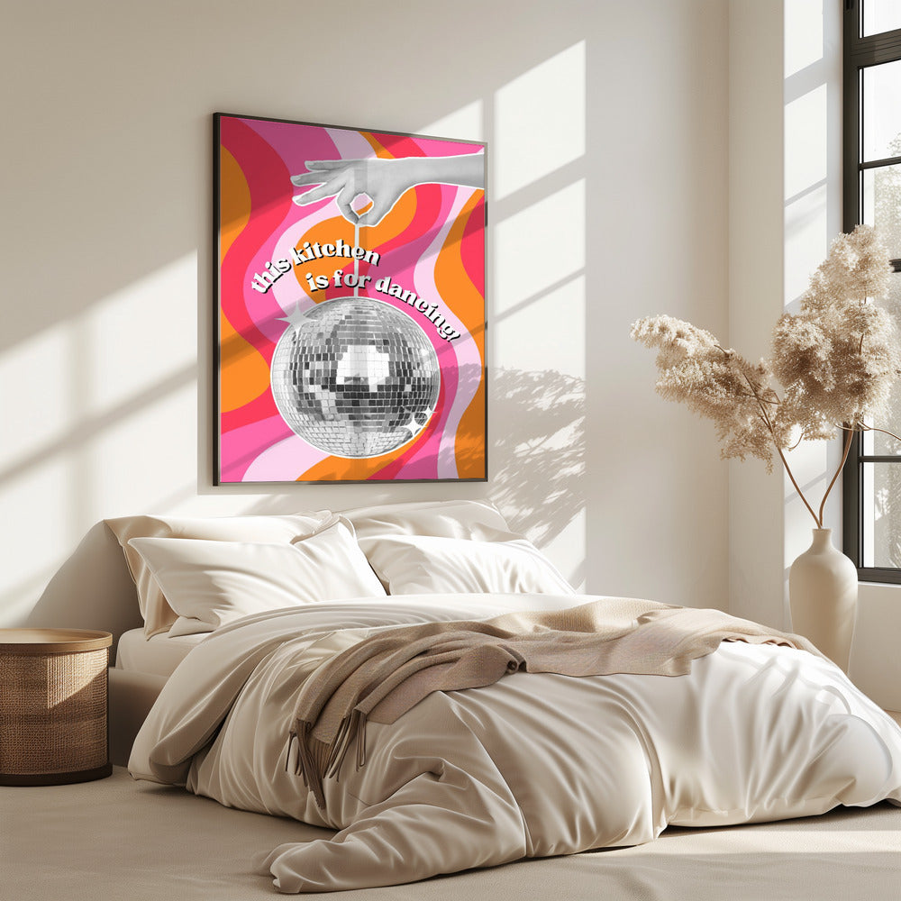 Disco Kitchen Vibes | Poster