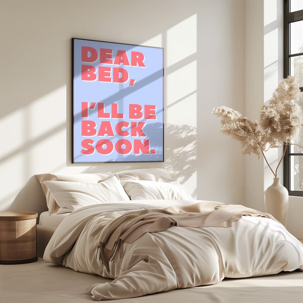Letter to My Bed | Poster