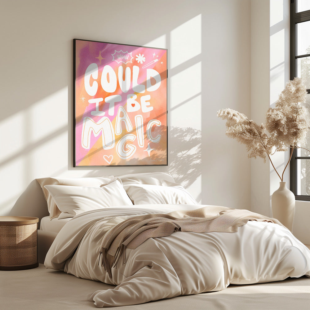 Could it Be Magic - Peach Pink | Poster
