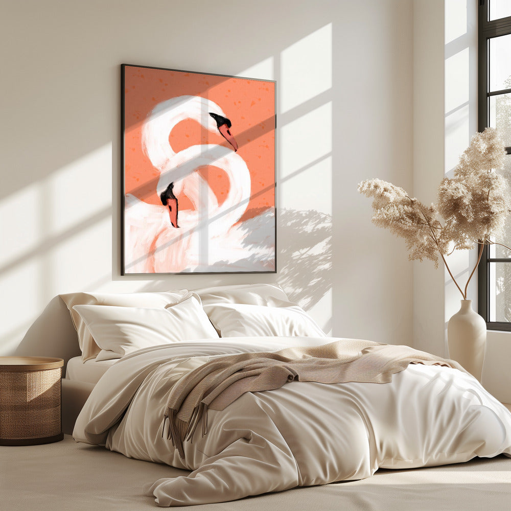 Graceful Swans | Poster